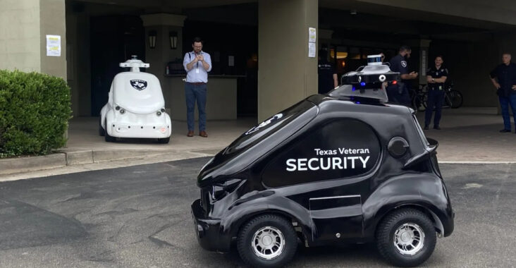 San Antonio Menguji Robot Pengawasan Dari Singapura